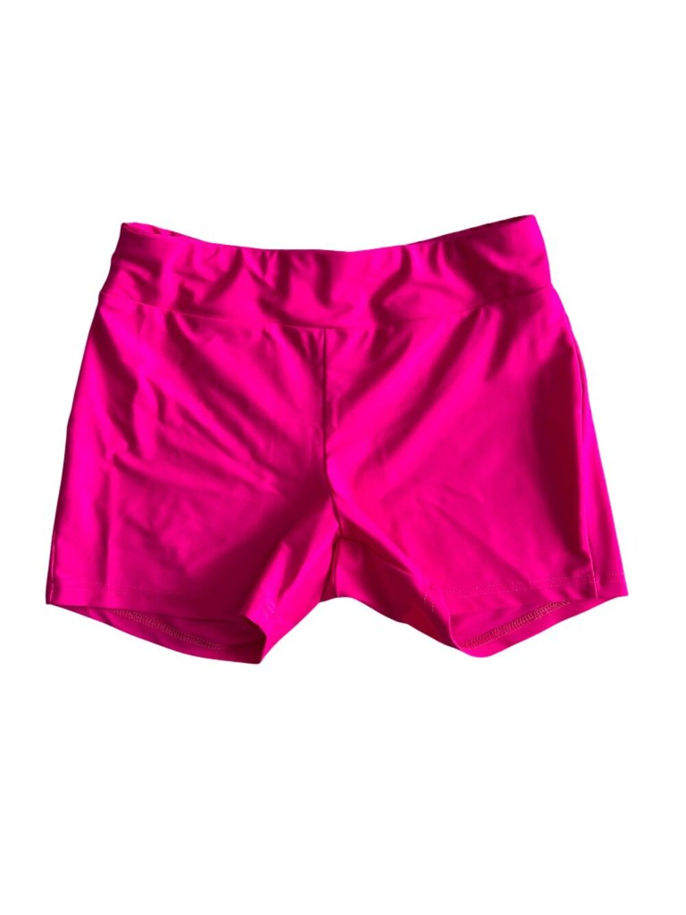 Tzu Tzu Women's Sz M Pink Athletic Shorts Stretchy Lightweight Activewear